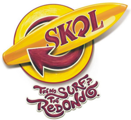 "Tá no surf. Tá redondo" é com a Skol "Tá no surf. Tá redondo" é com a Skol