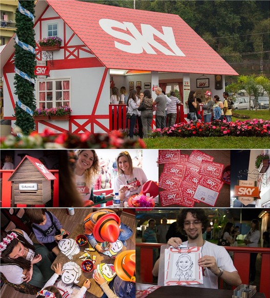 SKY com ações promocionais na Oktoberfest