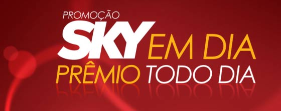 "Prêmio todo dia" na promoção da SKY