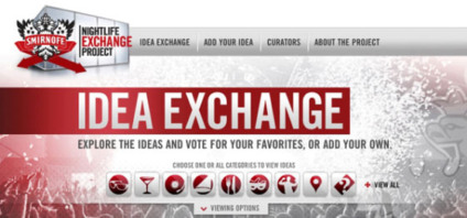 Smirnoff lança o projeto “Idea Exchange” para criar festa