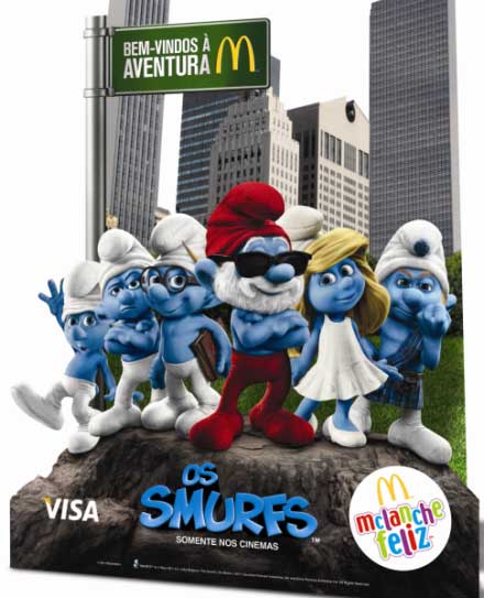 Smurfs no McDonald’s tem nova etapa