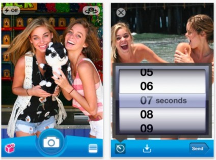 App permite que fotos muito pessoais se autodestruam