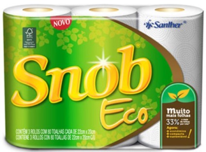 Snob fica mais sustentável