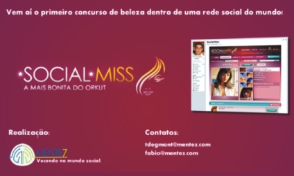 Mentez cria promoção para encontrar a "Social Miss"
