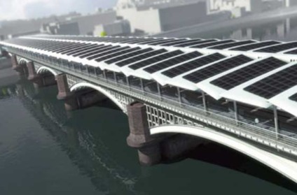 Londres inicia construção da maior ponte solar do mundo