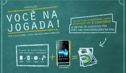 Sony e Oi levam clientes à Copa das Confederações