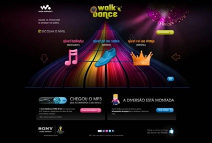 Sony lança Walk'n Dance para geração tweens