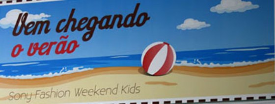Rio de Janeiro recebe o Sony Fashion Weekend Kids