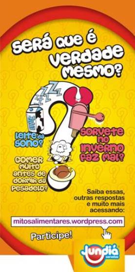 Mitos e verdades alimentares na promo do Jundiá