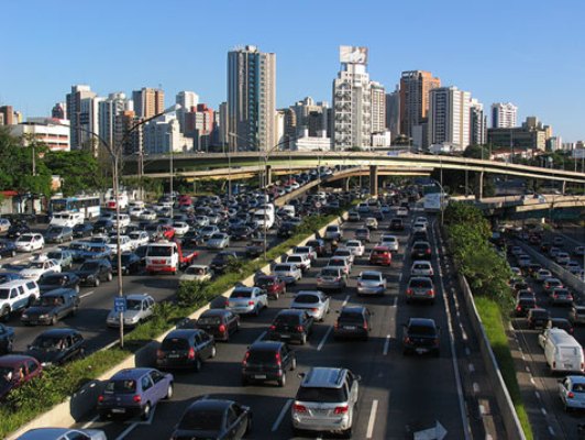 Trânsito brasileiro no Google Maps