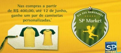 Dia dos Namorados em ritmo de Copa no SP Market