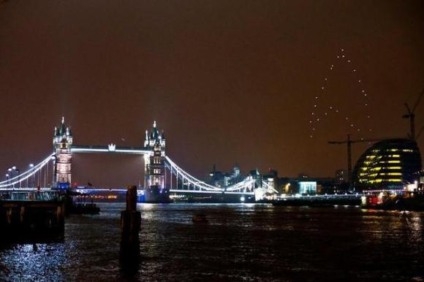 Paramount promove Star Trek no céu de Londres