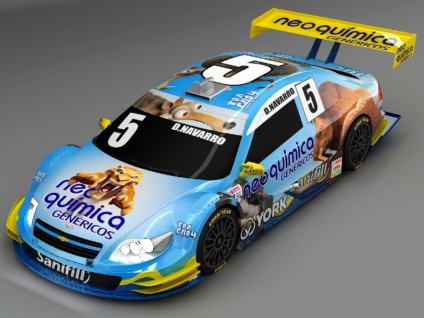 York e Fox Film adesivam carro de Denis Navarro 