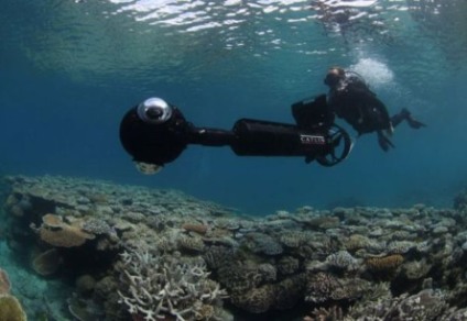 Google Street View debaixo d'agua