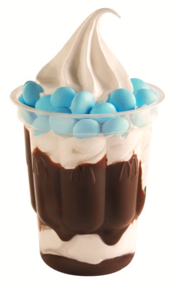 Sundae do McDonald's na onda da Era do Gelo 4