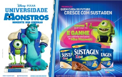 Manga desenvolve ação promocional da Sustagen Kids