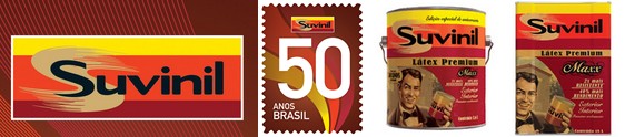 Suvinil festeja 50 anos com lata comemorativa