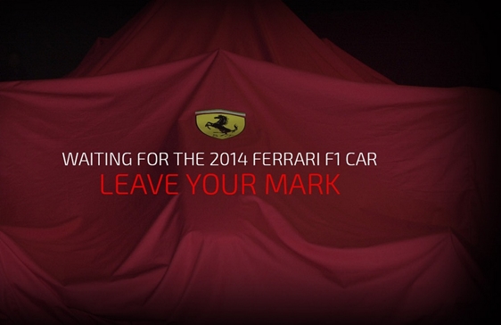 F14T da Ferrari foi apresentado pela internet