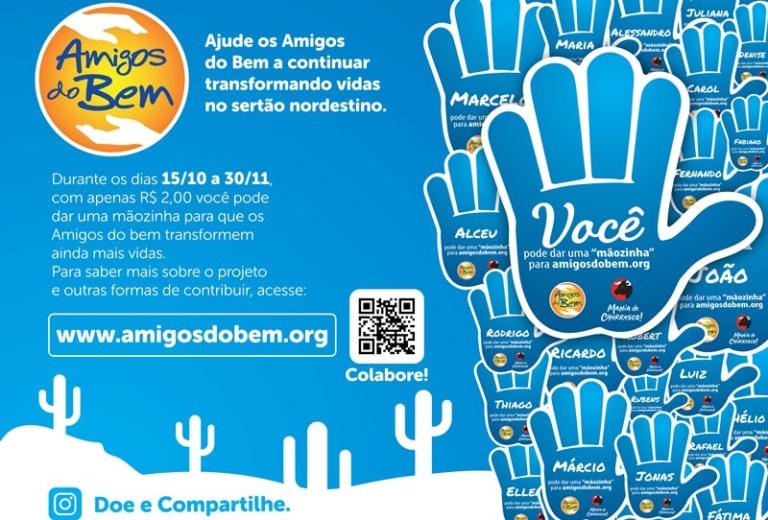 Mania de Churrasco! promove ação social em prol dos 'Amigos do Bem'