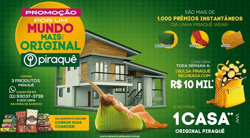 Piraquê apresenta 'Por um mundo mais original'