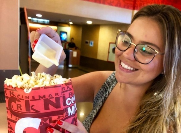 IOIO comunica novo sabor para pipocas do Cinemark