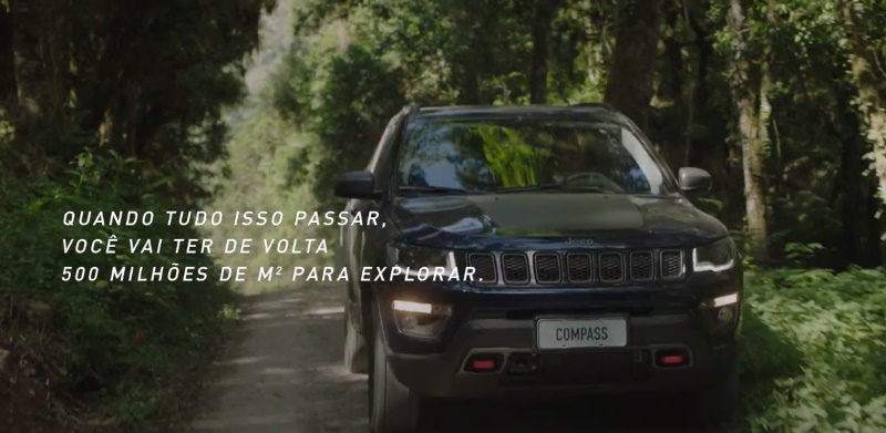 Jeep mostra que dá para explorar novos caminhos em casa