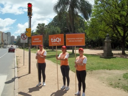 Endereço Certo divulga lojas taQi em Porto Alegre