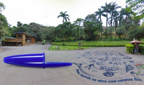 tampa gigante de bic live marketing
