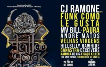 Goiânia Arena é palco do Tattoo Rock Festival