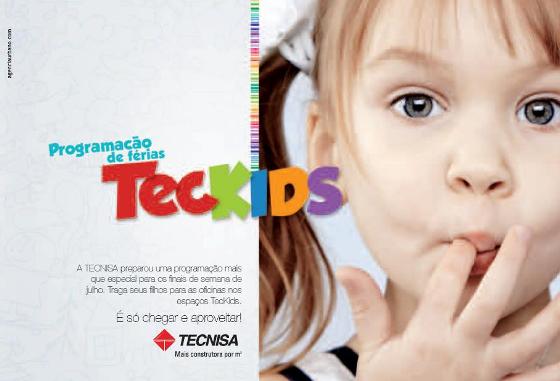 TecKids une brincadeiras e consciência ambiental