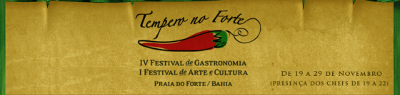 Culinária afro-baiana no "Tempero no Forte"