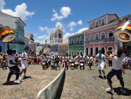 Atletas ativam Brasil Open no Pelourinho