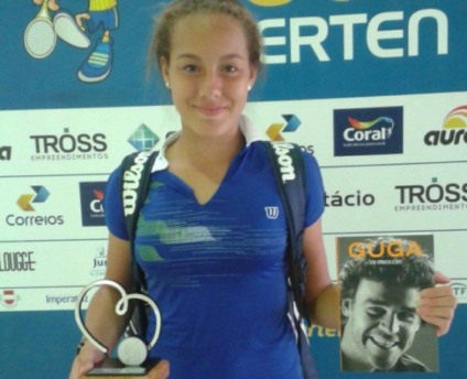 Tenista amazonense conquista medalhas em Floripa