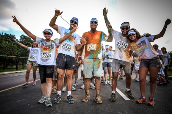 Edição 2013 da The Color Run em Manaus.