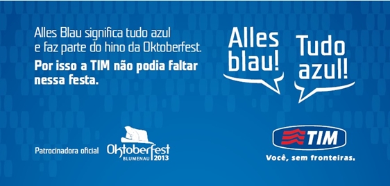 TIM marca presença na Oktoberfest