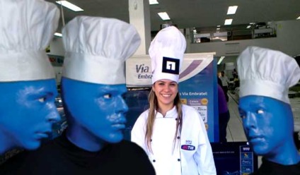 Refinaria cria Menu do Chef TIM com RA