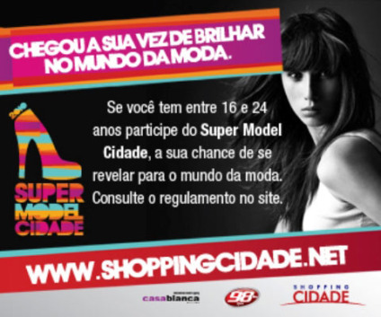 Concurso Super Model no Cidade