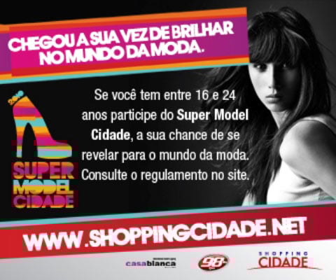 Concurso Super Model no Cidade