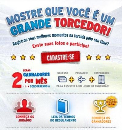 Indo ao Engenhão na ação promocional da ALE