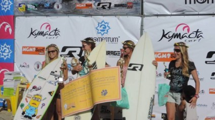 MGM patrocina campeonato feminino de surfe 