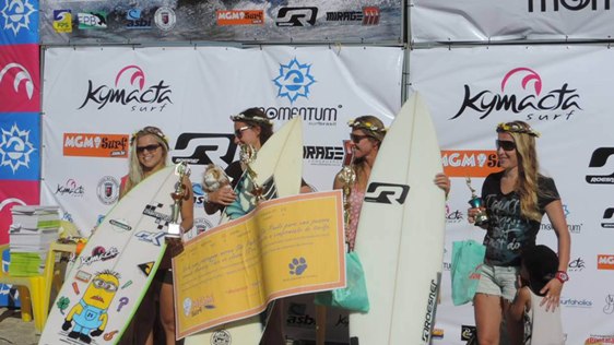 MGM patrocina campeonato feminino de surfe 
