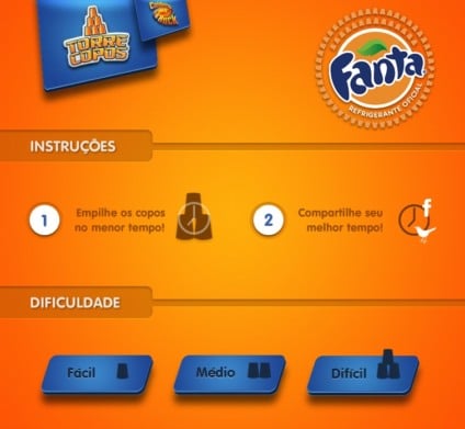 Fanta promove Torre Copos com aplicativo exclusivo
