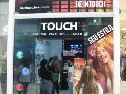 Touch usa promotoras grávidas em Juiz de Fora