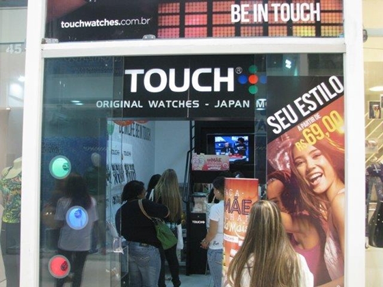 Touch usa promotoras grávidas em Juiz de Fora