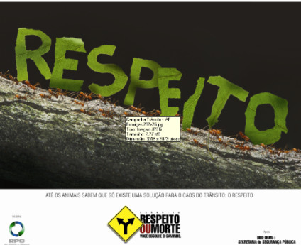 Campanha da RPC nas estradas