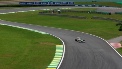 Rubens Barrichello (BRA) Brawn BGP001, Brazilian F1 Grand Prix, Interlagos, 16-18th, October, 2009