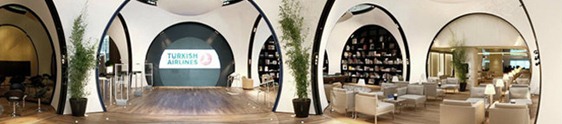 Conheça o novo lounge da Turkish Airlines