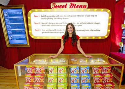 Consumidores pagam por batatas Kellogg's com tweets