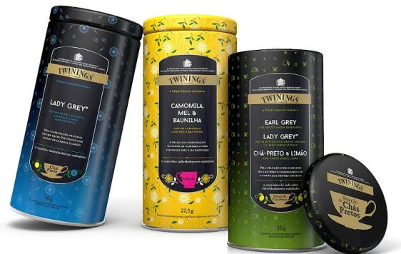 CBA B+G cria embalagens para edição limitada de Twinings 