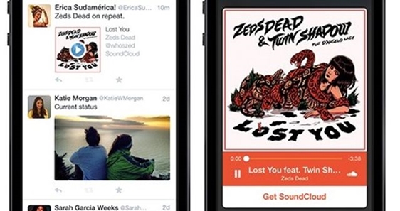 Twitter e Soundcloud criam cards de áudio para usuários